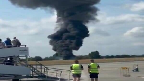 Business Jet Crashes After Takeoff from London Southend Airport