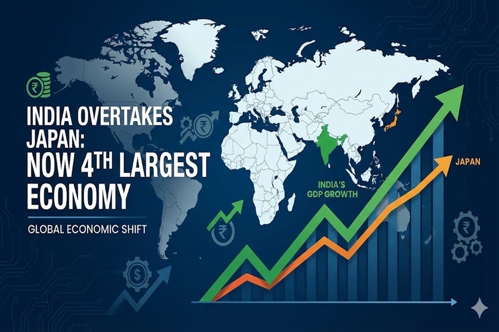 India Surpasses Japan: How and When the World’s Fastest-Growing Economy Could Overtake Germany to Become No. 3