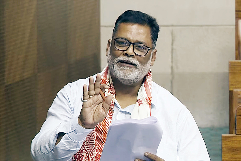 ‘90% of women cannot start political careers without going to a neta’s room’: Pappu Yadav stirs up row